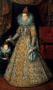Frans Pourbus The Infanta Isabella Clara Eugenia Archduchess of Austria USA oil painting artist